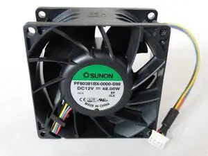 80mm High Speed PWM Cooling Fans Original for SUNON PF80381BX-0000-S99 DC12V 4A 48W 80*80*38MM 8CM 4 Lines Cooling fan 80mm High Speed PWM Cooling Fans Original for SUNON PF80381BX-0000-S99 DC12V 4A 48W 80*80*38MM 8CM 4 Lines Cooling fan