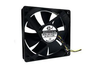 120mm 12025 DC 12V 0.50A PWM PC CPU Cooling Fan 120x120x25mm Dual Ball Bearing 3300 Rpm,High Speed Replace Delta AFB1212SH 120mm 12025 DC 12V 0.50A PWM PC CPU Cooling Fan 120x120x25mm Dual Ball Bearing 3300 Rpm,High Speed Replace Delta AFB1212SH