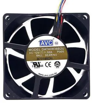 80mm 8cm Powerful High Speed Computer Cooling Fan,for AVC DATA0838B2U 8038 80X80X38mm DC 12V 1.02A 80mm 8cm Powerful High Speed Computer Cooling Fan,for AVC DATA0838B2U 8038 80X80X38mm DC 12V 1.02A