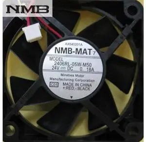 For NMB 2406RL-05W-M59 6015 24V 60mm 6cm cooling fan For NMB 2406RL-05W-M59 6015 24V 60mm 6cm cooling fan