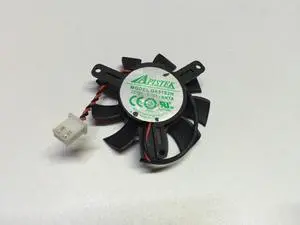 APISTEK GA51S2H -NNTA 0.18A DC 12V graphics card fan Diameter: 45mm, hole distance: 39mm APISTEK GA51S2H -NNTA 0.18A DC 12V graphics card fan Diameter: 45mm, hole distance: 39mm