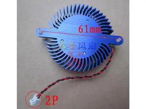 New original For sapphire HD4350 4550 5.5cm graphics card radiator fan, hole pitch 6.1CM New original For sapphire HD4350 4550 5.5cm graphics card radiator fan, hole pitch 6.1CM