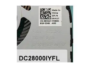 New Original CPU cooling fan for Dell Latitude 5580 laptop cpu fan cooler 09VK27 DFS501105PQ0T FJ6M 4.22CFM DC5V 0.5A New Original CPU cooling fan for Dell Latitude 5580 laptop cpu fan cooler 09VK27 DFS501105PQ0T FJ6M 4.22CFM DC5V 0.5A