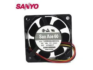 0.04A 6025 48V 6CM converter case fan 109R0648H401 cooling fan 0.04A 6025 48V 6CM converter case fan 109R0648H401 cooling fan