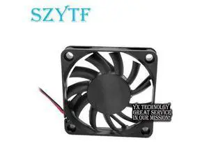 The new 6010 6CM \/ cm fan 12V 6CM chassis silent cooling fan The new 6010 6CM \/ cm fan 12V 6CM chassis silent cooling fan