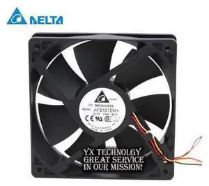 Delta For 12CM AFB1212VH-BL3V fan 12025 12V 0.60A 3lines dedicated fan for 120*120*25mm Delta For 12CM AFB1212VH-BL3V fan 12025 12V 0.60A 3lines dedicated fan for 120*120*25mm