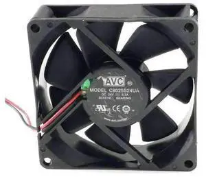 server inverter blower cooling cooler C8025S24UA 24V 0.3A inverter fan 8cm 8025 80x80x25mm 80mm server inverter blower cooling cooler C8025S24UA 24V 0.3A inverter fan 8cm 8025 80x80x25mm 80mm