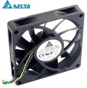 1pcs 8CM 80MM 8015 8*8*1.5CM 80*80*15MM 12V 0.5A 4-wire PWM Fan EFC0812DB Cooling Delta 1pcs 8CM 80MM 8015 8*8*1.5CM 80*80*15MM 12V 0.5A 4-wire PWM Fan EFC0812DB Cooling Delta