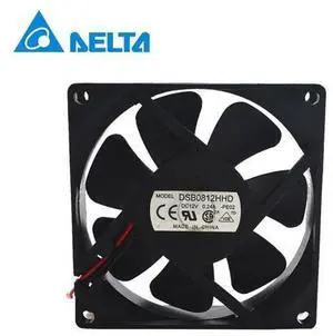 Delta DSB0812HHD 8CM 80MM 80*80*20MM 8020 12V 0.24A Server Inverter Cooling fan Delta DSB0812HHD 8CM 80MM 80*80*20MM 8020 12V 0.24A Server Inverter Cooling fan