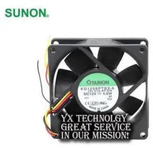 SUNON New and Original 8CM KD1208PTBX-6 12V 4.6W three wire speed ball bearing cooling fan 80 * 80 * 25mm SUNON New and Original 8CM KD1208PTBX-6 12V 4.6W three wire speed ball bearing cooling fan 80 * 80 * 25mm
