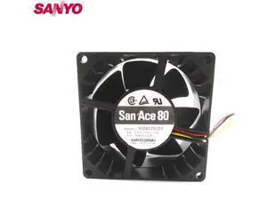 8038 12V 1.1A 8CM 9G0812G103 80 * 80 * 38MM large air volume high-speed server cooling fan 8038 12V 1.1A 8CM 9G0812G103 80 * 80 * 38MM large air volume high-speed server cooling fan