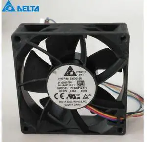 1pcs FFB0812XH 8025 80*80*25mm DC 12V 2A 4-Pin powerful Pwm axial server cooling fan 1pcs FFB0812XH 8025 80*80*25mm DC 12V 2A 4-Pin powerful Pwm axial server cooling fan