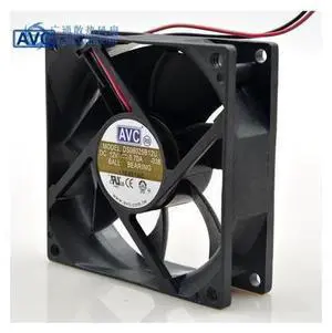 New Original 80*80*25MM 8CM DS08025B12U 12V 0.70A double ball-bearing computer cooling fan New Original 80*80*25MM 8CM DS08025B12U 12V 0.70A double ball-bearing computer cooling fan
