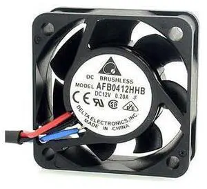 Delta The new AFB0412HHB 4cm 12V 0.20A three wire speed durable ball bearing cooling fan 40 * 40 * 15mm Delta The new AFB0412HHB 4cm 12V 0.20A three wire speed durable ball bearing cooling fan 40 * 40 * 15mm