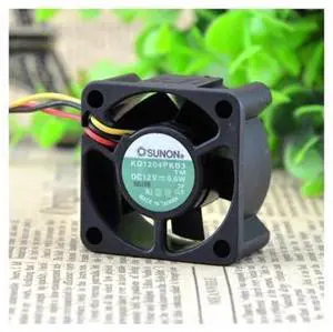 FOR SUNON 4020 4CM 12V 0.6W KD1204PKB2 3-wire Ball Cooling Fan FOR SUNON 4020 4CM 12V 0.6W KD1204PKB2 3-wire Ball Cooling Fan