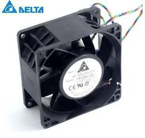 and PFC0812DE 8038 12V 3.30A 4 wire pairs bearing cooling fan violence Delta 80*80*38mm and PFC0812DE 8038 12V 3.30A 4 wire pairs bearing cooling fan violence Delta 80*80*38mm