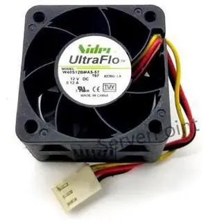 For Nidec W40S12BMA5-57 T07 DC12V 0.12A 4028 4CM 40mm 40x40x28mm 4pin Cooling Fan For Nidec W40S12BMA5-57 T07 DC12V 0.12A 4028 4CM 40mm 40x40x28mm 4pin Cooling Fan