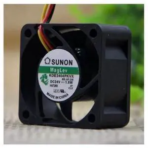 FOR SUNON KDE2404PKVX 24V 1.5W 4020 4CM 3-wire Magnetic Levitation Cooling Fan FOR SUNON KDE2404PKVX 24V 1.5W 4020 4CM 3-wire Magnetic Levitation Cooling Fan