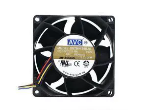 AVC DBTB0838B2S 8038 12V 2.10A 8CM Four-Wire PWM 4-Pin cpu chassis cabinets Cooling Fan AVC DBTB0838B2S 8038 12V 2.10A 8CM Four-Wire PWM 4-Pin cpu chassis cabinets Cooling Fan