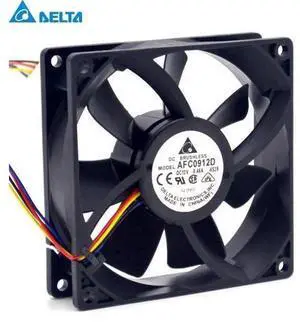 Delta New and Original sets of 9225 DC12V 0.46 A four-wire AFC0912D with speed control cooling fan for 92 * 92 * 25 mm Delta New and Original sets of 9225 DC12V 0.46 A four-wire AFC0912D with speed control cooling fan for 92 * 92 * 25 mm