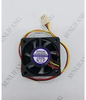 Original EVERCOOL EC5015LL12EA DC12V 0.09A 50*15MM Cooling Fan 5CM Original EVERCOOL EC5015LL12EA DC12V 0.09A 50*15MM Cooling Fan 5CM