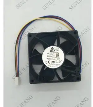The original FOR DELTA FFB0812XH 8cm 8025 12V2.00A four-wire supercharged cooling fan The original FOR DELTA FFB0812XH 8cm 8025 12V2.00A four-wire supercharged cooling fan