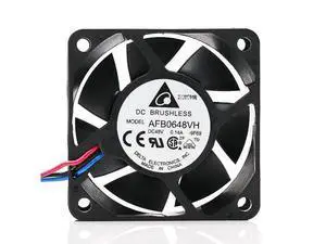 1pcs AFB0648VH 48V 0.14A 3-wire case axial cooling fan 6025 60* 60*25MM 1pcs AFB0648VH 48V 0.14A 3-wire case axial cooling fan 6025 60* 60*25MM