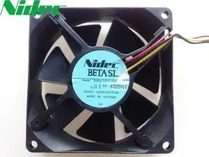 1pcs D08A-12PU 8025 80mm 12V 0.18A 8CM 3 -wire axial cooling fan 1pcs D08A-12PU 8025 80mm 12V 0.18A 8CM 3 -wire axial cooling fan