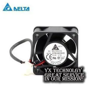 Delta 40*40*20mm EFB0424HD double ball 4020 24V 0.1A 4CM inverter cooling fan for Delta 40*40*20mm EFB0424HD double ball 4020 24V 0.1A 4CM inverter cooling fan for