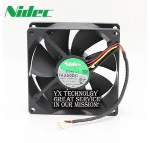 Nidec TA350DC L34880-68 9025 12V 0.27A CPU cooling air volume of the chassis fan Nidec 90*90*25mm Nidec TA350DC L34880-68 9025 12V 0.27A CPU cooling air volume of the chassis fan Nidec 90*90*25mm