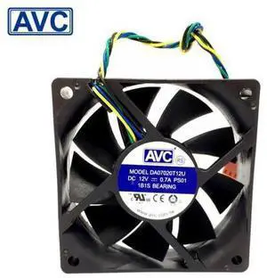 AVC New and Original DA07020T12U 7020 12V line four speed single ball CPU cooling fan AVC New and Original DA07020T12U 7020 12V line four speed single ball CPU cooling fan