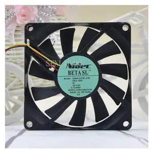 NEW for NIDEC D08R-24TM 01B 8CM 24V 0.13A frequency cooling fan NEW for NIDEC D08R-24TM 01B 8CM 24V 0.13A frequency cooling fan