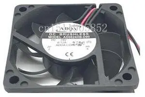 AD0624HB-D90 DC 24V 0.12A 60x60x15mm 2-Wire Server Cooling Fan AD0624HB-D90 DC 24V 0.12A 60x60x15mm 2-Wire Server Cooling Fan