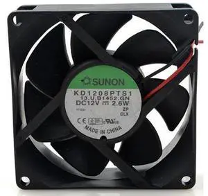 New KD1208PTS1 12V 2.6W 8CM 8025 chassis power supply cooling fan 80*80*25mm New KD1208PTS1 12V 2.6W 8CM 8025 chassis power supply cooling fan 80*80*25mm