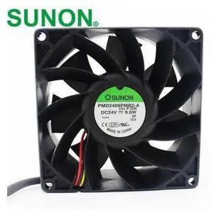 1pcs PMD2409PMB2-A 9038 90*90*38mm DC 24V 9.6W 3 wire converter cooling fan 1pcs PMD2409PMB2-A 9038 90*90*38mm DC 24V 9.6W 3 wire converter cooling fan