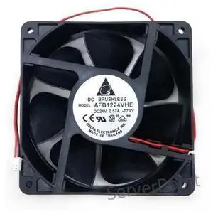 AFB1224VHE 12cm 12038 120*120*38mm DC 24V 0.57A 2-wire Inverter Cooling Fan AFB1224VHE 12cm 12038 120*120*38mm DC 24V 0.57A 2-wire Inverter Cooling Fan