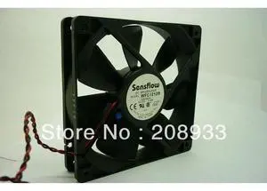 For Delta Sensflow WFC1212B 12cm thermostat dual ball bearing chassis 12025 mute+cooling fan For Delta Sensflow WFC1212B 12cm thermostat dual ball bearing chassis 12025 mute+cooling fan
