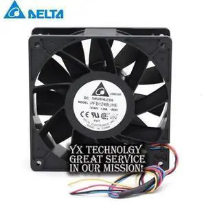 Delta PFB1248UHE 120*120*38mm 12038 48V 1.20A four winds of wire PWM fan Delta PFB1248UHE 120*120*38mm 12038 48V 1.20A four winds of wire PWM fan