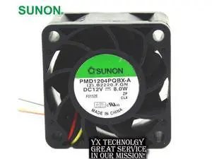 SUNON 4028 PDM1204PQBX-A double ball fan 12v 8w server 40*40*28mm SUNON 4028 PDM1204PQBX-A double ball fan 12v 8w server 40*40*28mm