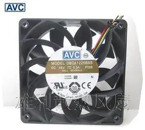 AVC new DBTA1225B8S 12CM 12025 48V 0.50A PWM fan speed control switch 120*120*25mm AVC new DBTA1225B8S 12CM 12025 48V 0.50A PWM fan speed control switch 120*120*25mm