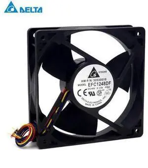 new EFC1248D 120*120*25mm 48V 0.21A 4 wire PWM fan switches for Delta 120*120*25mm new EFC1248D 120*120*25mm 48V 0.21A 4 wire PWM fan switches for Delta 120*120*25mm