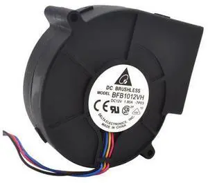 Delta 9733 turbo centrifugal fan blower BFB1012VH 12V 1.80A wind capacity 97*97*33mm Delta 9733 turbo centrifugal fan blower BFB1012VH 12V 1.80A wind capacity 97*97*33mm