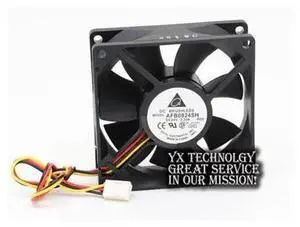 Delta Original AFB0824SH 8025 8cm 24V 0.33A dual ball bearing drive fan for 80*80*25mm Delta Original AFB0824SH 8025 8cm 24V 0.33A dual ball bearing drive fan for 80*80*25mm