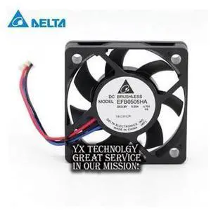 Delta The new EFB0505HA 5010 5V 0.25A 5cm double ball bearing fan with tachometer for 50*50*10mm Delta The new EFB0505HA 5010 5V 0.25A 5cm double ball bearing fan with tachometer for 50*50*10mm