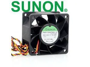 2pcs 6038 dual ball bearing fan 12V 10.6W server PMD1206PMB1-A 60*60*38mm 2pcs 6038 dual ball bearing fan 12V 10.6W server PMD1206PMB1-A 60*60*38mm