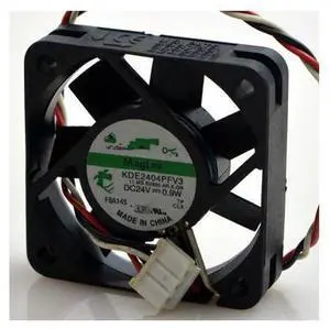 For SUNON KDE2404PFV3 24V0.9W 4010 4CM 3lines Alarm Mute Inverter Fan For SUNON KDE2404PFV3 24V0.9W 4010 4CM 3lines Alarm Mute Inverter Fan
