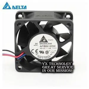Delta made in Thai AFB0612DH 60*60*25MM 6025 6cm 12V 1.1A three-speed fan for original Delta made in Thai AFB0612DH 60*60*25MM 6025 6cm 12V 1.1A three-speed fan for original
