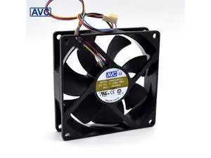 AVC 9025 9225 DS09225B12U 4-wire double ball temperature control PWM fan AVC 9025 9225 DS09225B12U 4-wire double ball temperature control PWM fan