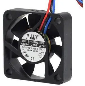 2pcs ADDA AD0412MB-G76 4010 4cm 40mm DC12V 0.08A ultra silent fan uble ball bearing 2pcs ADDA AD0412MB-G76 4010 4cm 40mm DC12V 0.08A ultra silent fan uble ball bearing