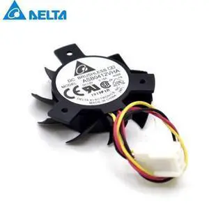 12v 0.16A 0PGH1 Vostro360 2320 ASB0412VHA -C106 Radiator fan 36mm diameter Delta 12v 0.16A 0PGH1 Vostro360 2320 ASB0412VHA -C106 Radiator fan 36mm diameter Delta